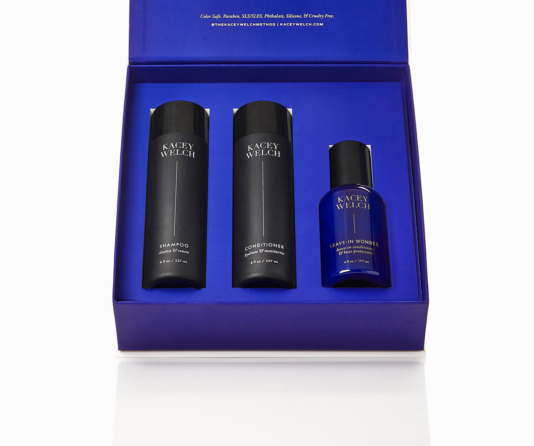 Shampoo + Conditioner + Leave In Wonder PR BOX
