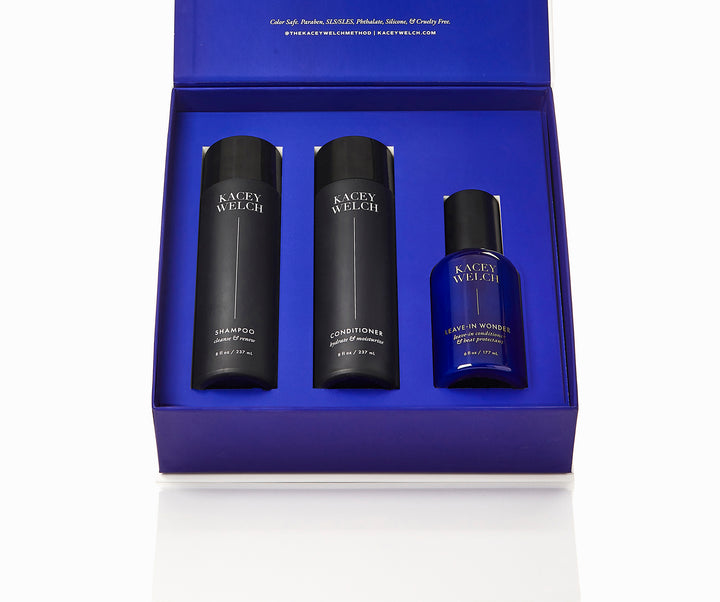 Shampoo + Conditioner + Leave In Wonder PR BOX