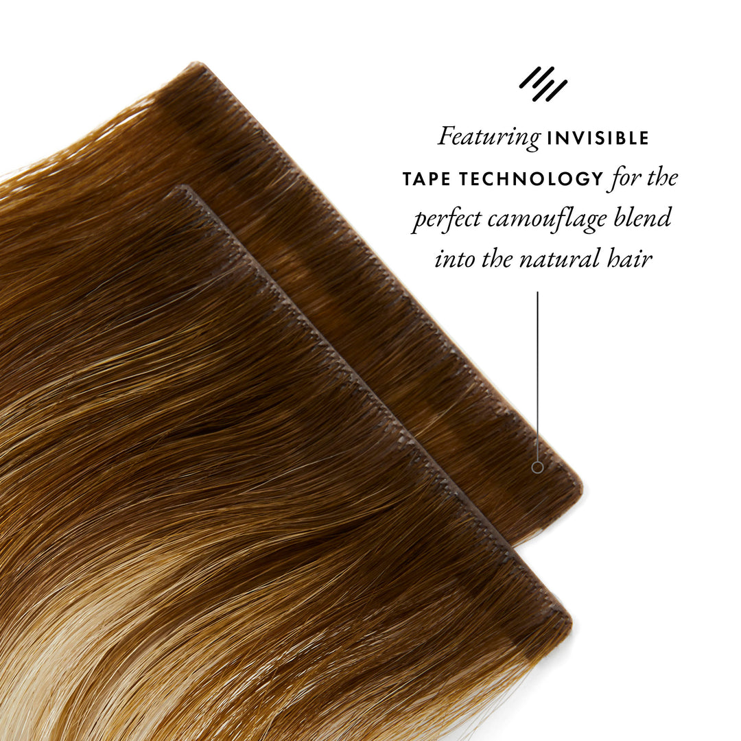 Berlin Blonde - Invisible Tape Extensions - Warm Blonde