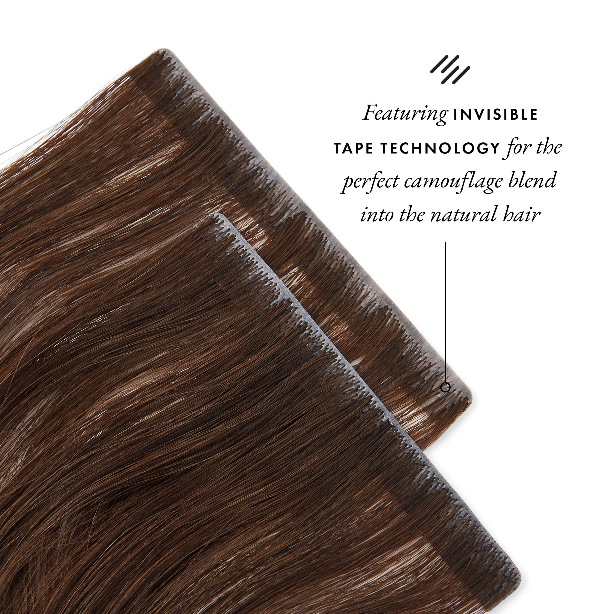 Manhattan Twist - Invisible Tape Extensions - Multidimensional