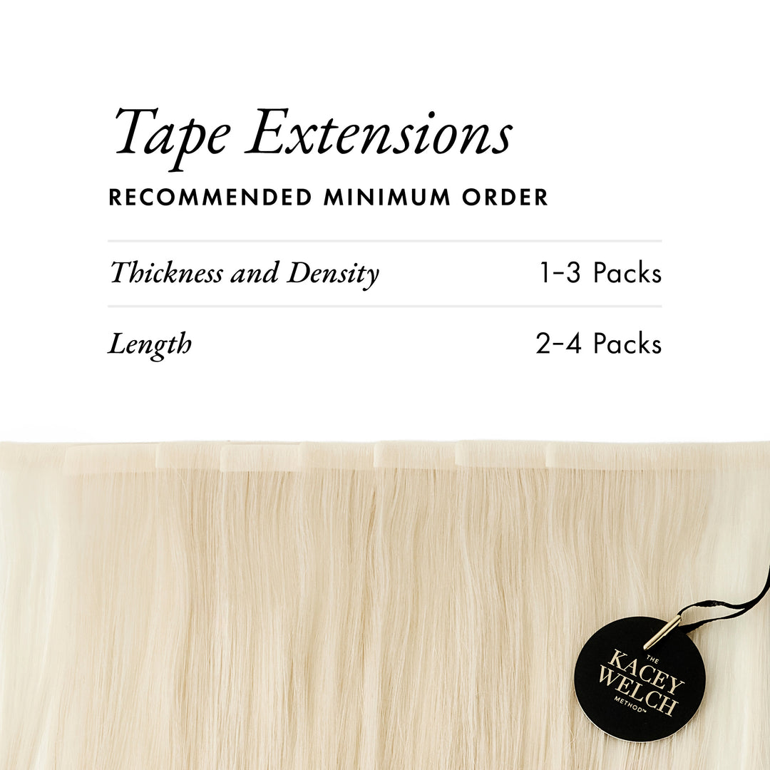Manhattan Twist - Invisible Tape Extensions - Multidimensional Bronde