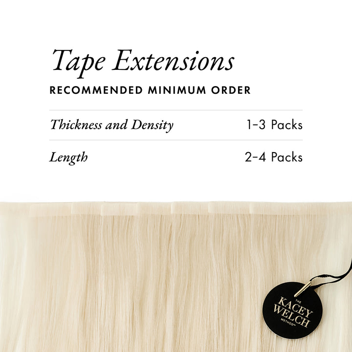 Manhattan Twist - Invisible Tape Extensions - Multidimensional Bronde